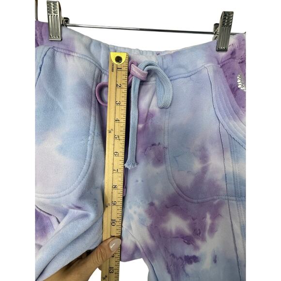 Free People Movement Work It Out Joggers XS Purple Blue Tie Dye Sweatpants - Picture 8 of 9